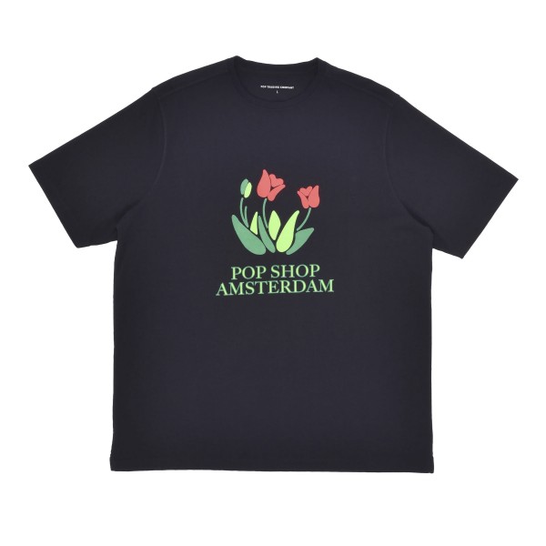 Pop Trading Company Tulip T-Shirt (Black)