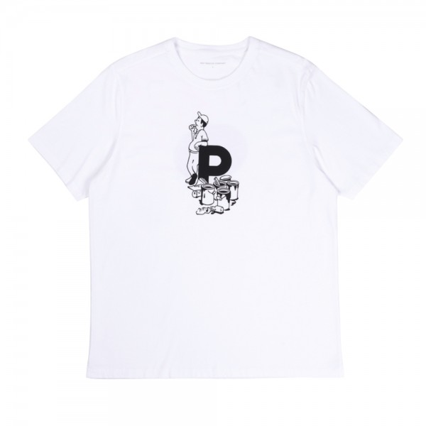 Pop Trading Company x Thomas Van Rijs T-Shirt (White)