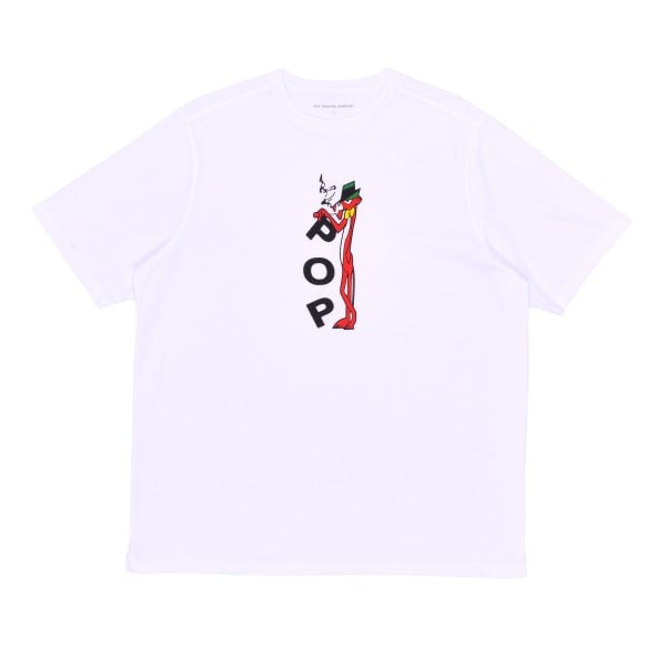 Pop Trading Company Cool Cat T-Shirt (White)