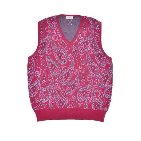 Pop Trading Company Knitted Spencer (Raspberry)