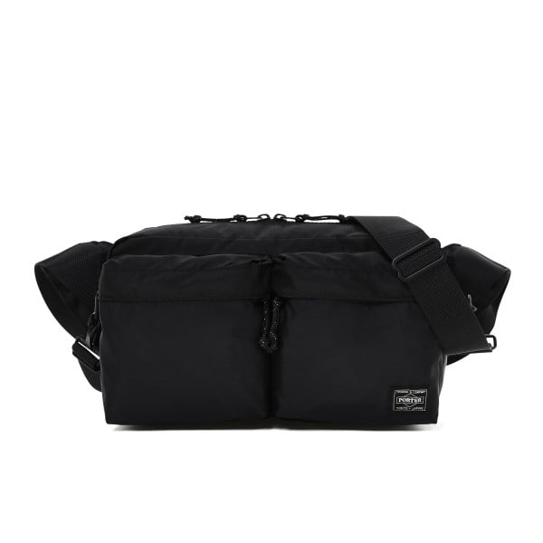 Porter-Yoshida & Co. Force 2Way Waist Bag (Black)