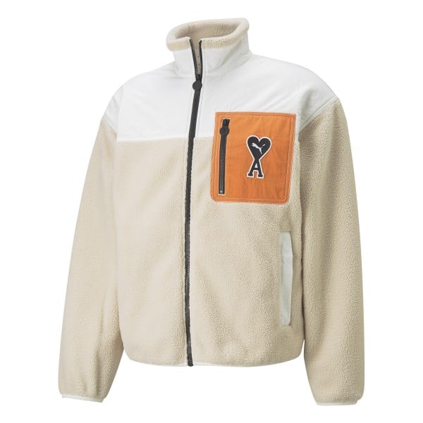 Puma x AMI Sherpa Fleece Jacket (Light Sand)