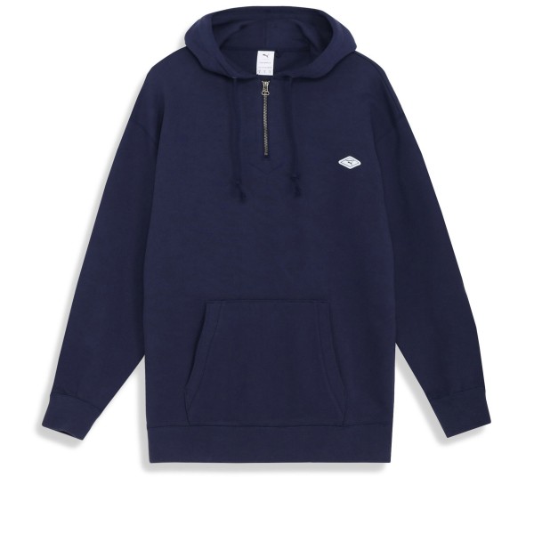 PUMA x nanamica Pullover Hooded Sweatshirt (Navy)