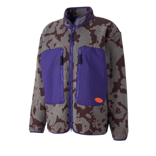 Puma x P.A.M. Polar Fleece Jacket (Cloudburst/AOP)