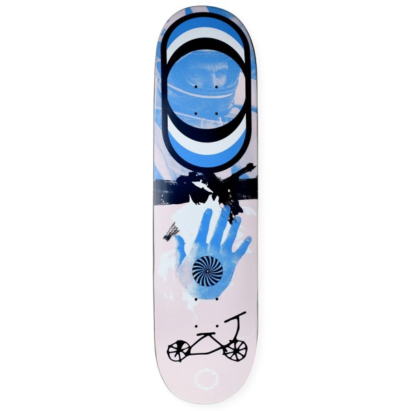 Quasi Johnson Racer Skateboard Deck 8.25" (Blue)