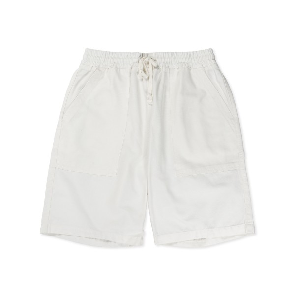 Service Works Canvas Chef Shorts (Off White)