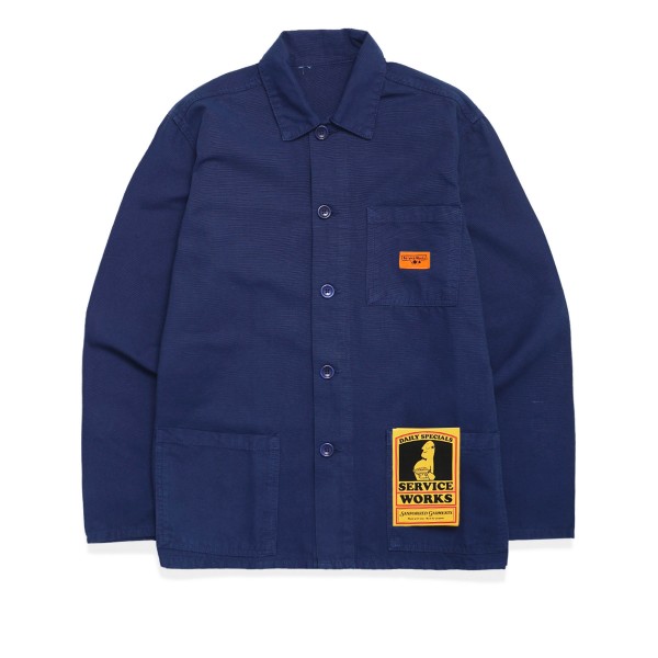 Service Works Canvas Coverall Jacket (Navy)