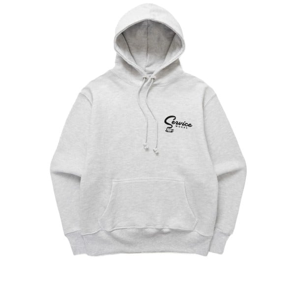 Service Works Espresso Pullover Hooded Sweatshirt (Ash)