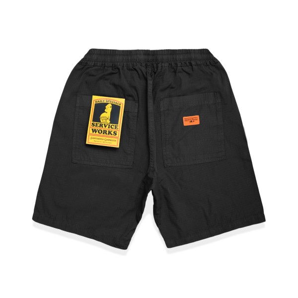Service Works Ripstop Chef Shorts (Black)