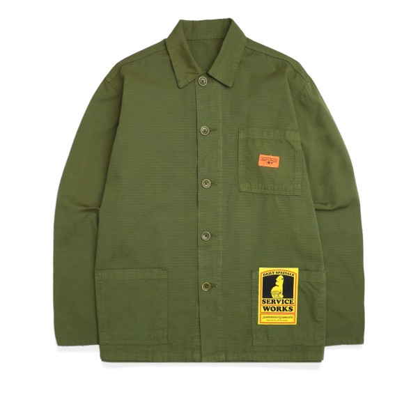 Service Works Ripstop Coverall Jacket (Pesto)