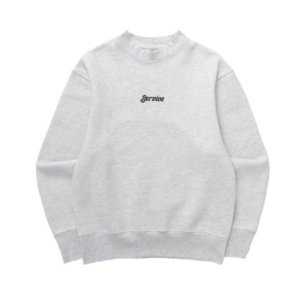 Service Works Service Logo Crew Neck Sweatshirt (Ash)