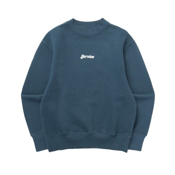 Service Works Service Logo Crew Neck Sweatshirt (Ocean)
