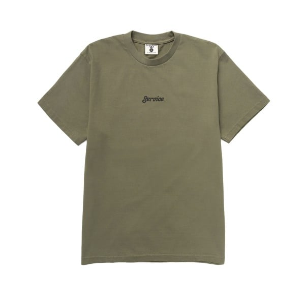 Service Works Service Logo T-Shirt (Olive)