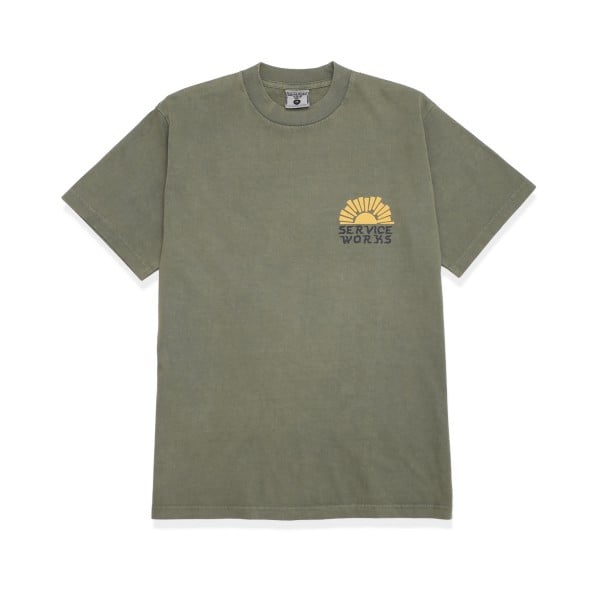 Service Works Sunny Side Up T-Shirt (Olive)