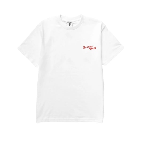 Service Works Work + Pleasure T-Shirt (White)