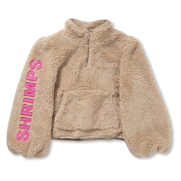 Shrimps Fleecie Logo Fleece (Honey Peach/Fuchsia)