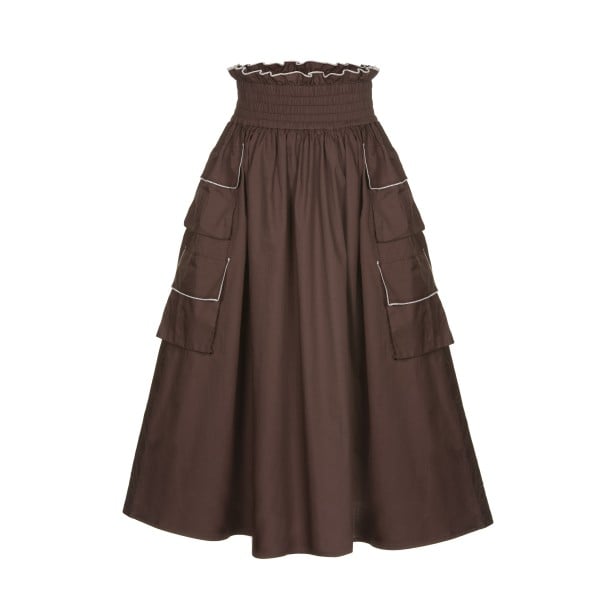 Shrimps Winifred Skirt (Brown)