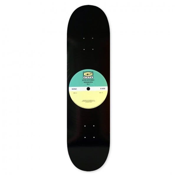 Skateboard Café 45 Skateboard Deck 8.0" (Teal/Cream)