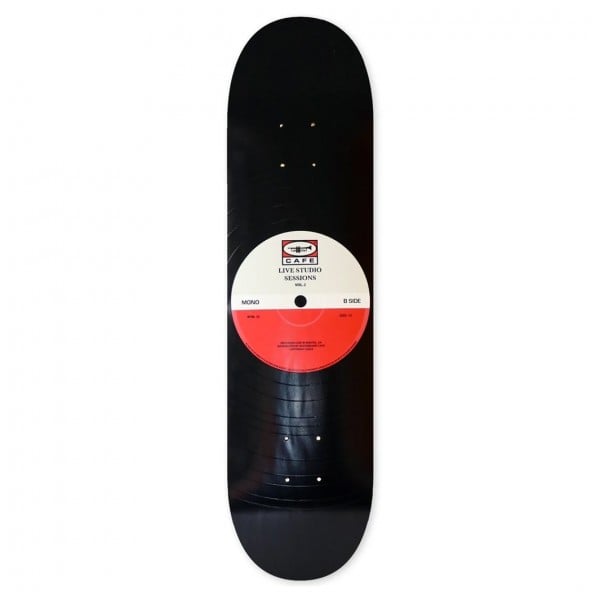 Skateboard Café 45 Skateboard Deck 8.25" (Grey/Cardinal)