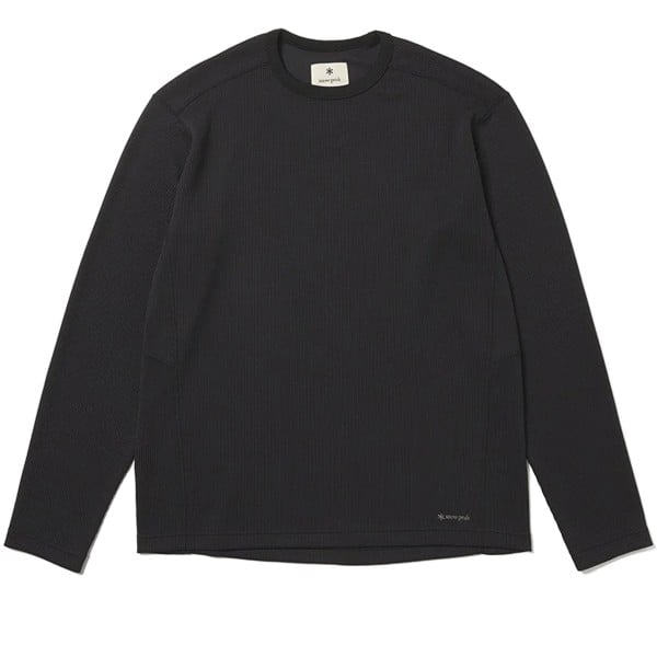 Snow Peak Dry Thermal Long Sleeve T-Shirt (Black)