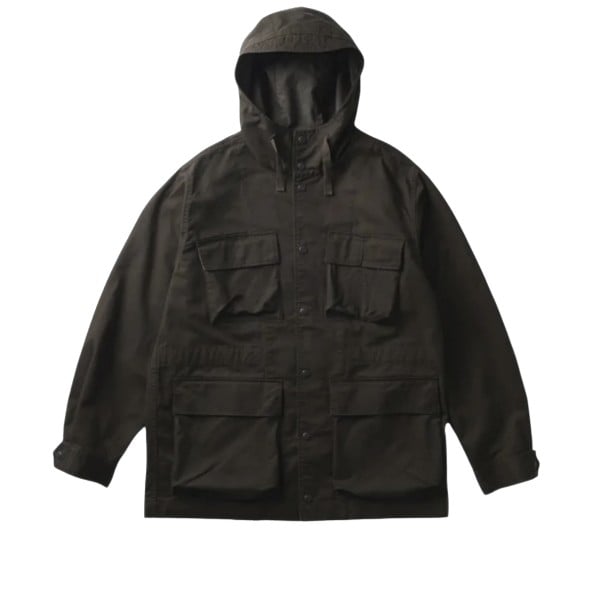 Snow Peak TAKIBI Chino Cargo Jacket (Dark Brown)