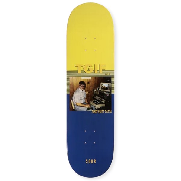 Sour Solution Josef TGIF II Skateboard Deck 8.5"