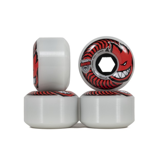 Spitfire 80HD Charger Classic Full Soft Skateboard Wheels 56mm (Clear)