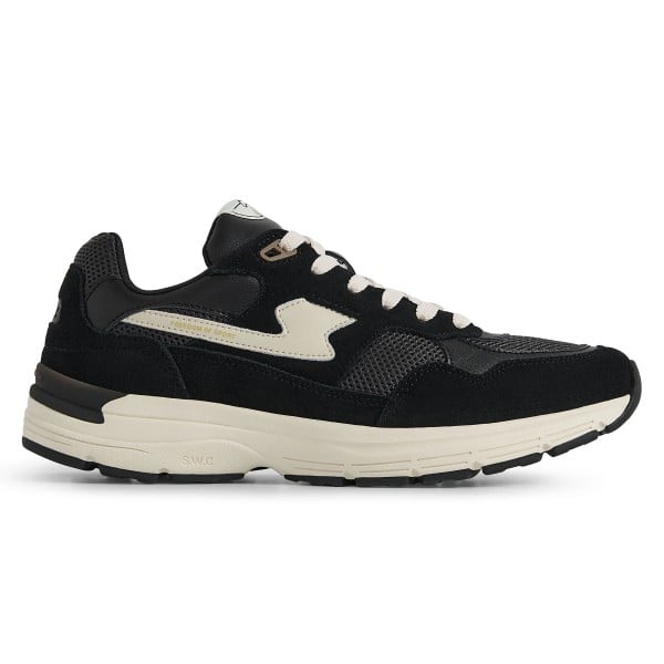 Stepney Workers Club Amiel S-Strike Suede Mix (Black)