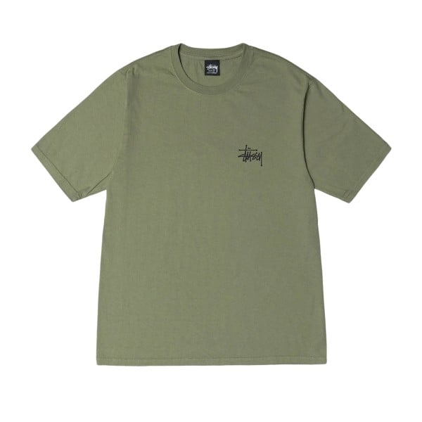 Stussy Basic Pigment Dyed T-Shirt (Artichoke)