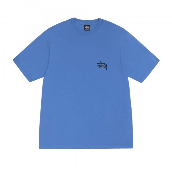 Stussy Basic Pigment Dyed T-Shirt (Blue)