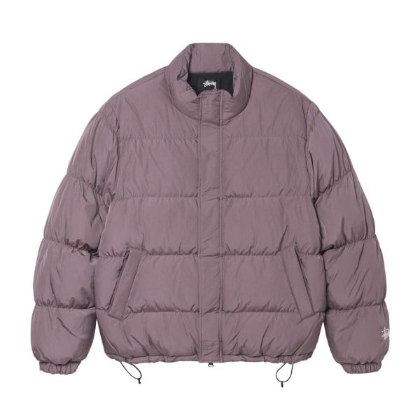 Stussy Ripstop Down Puffer Jacket (Rose)