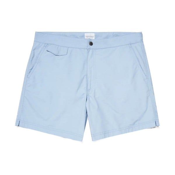 Sunspel Classic Swimshort (Light Blue)