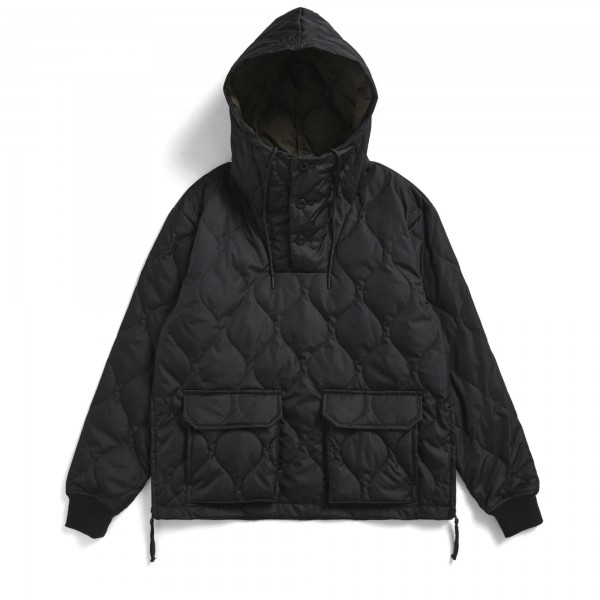 TAION Military Down Hooded Jacket (Black)