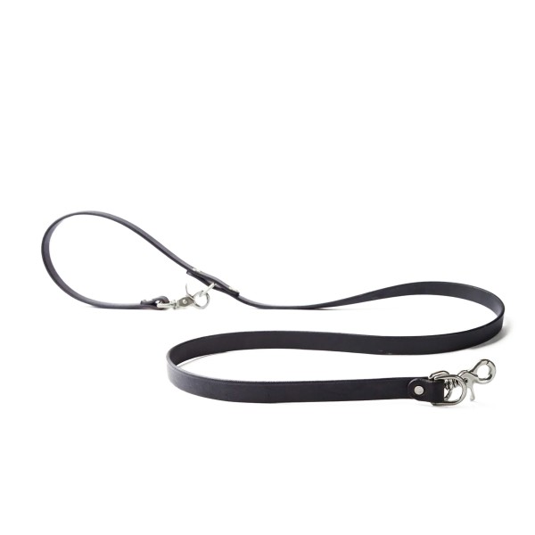 Tanner Goods Canine Lead (Black/Stainless)
