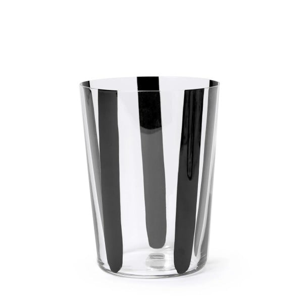 The Conran Shop Nova Stripe Set of 4 500ml (Black)