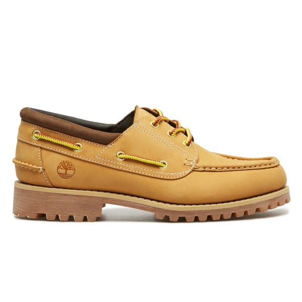 Timberland Authentic 3-Eye Boat Shoe (Wheat)