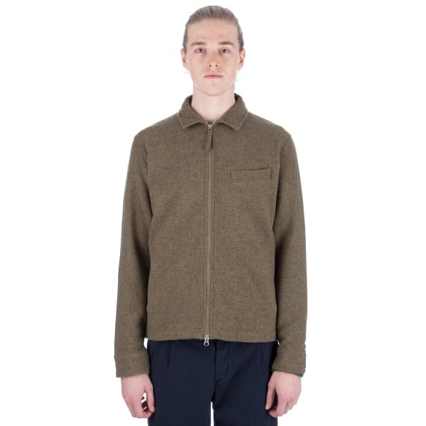 Universal Works Lenton Jacket (Shetland Olive)