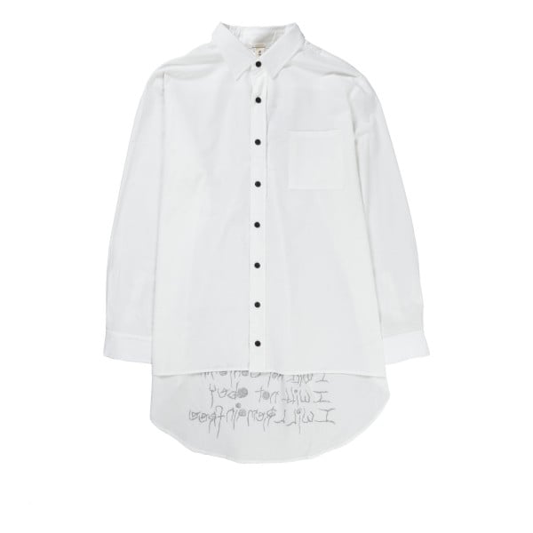 WESTFALL Tail Long Sleeve Shirt (White)