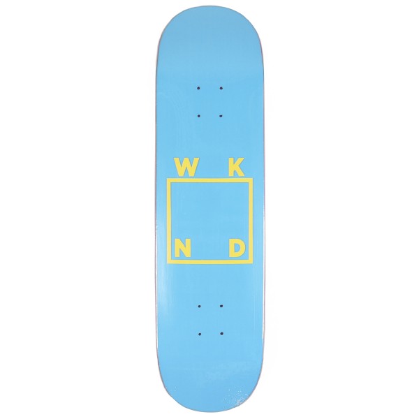 WKND Logo Skateboard Deck 8.125" (Blue/Yellow)