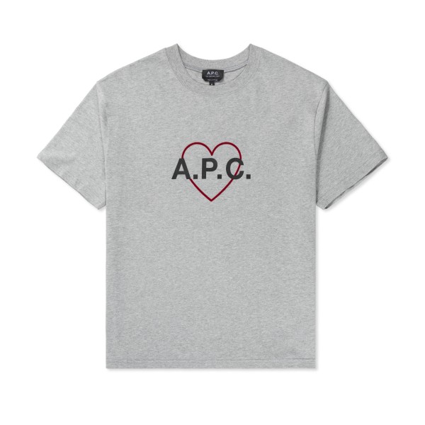 Women's A.P.C. Billy T-Shirt (Heather Grey)