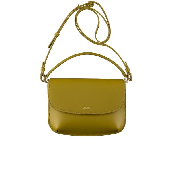 Women's A.P.C. Sarah Shoulder A Strap Mini Bag (Olive)