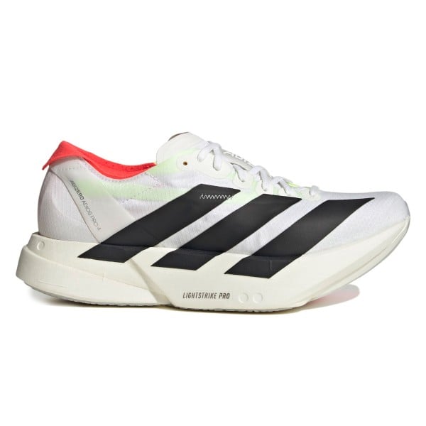 Women's adidas Adizero Pro 4 (Cloud White/Core Black/Silver Metallic)