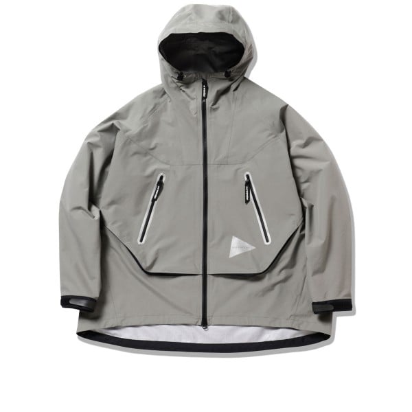 Women's and wander Loose Fitting Rain Jacket (Grey)