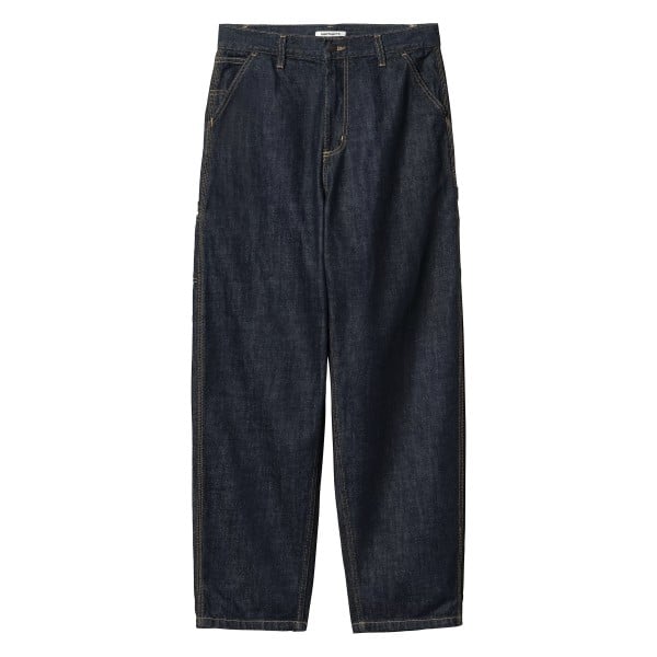 Women's Carhartt WIP Brandon Single Knee Pant (Blue Rinsed)