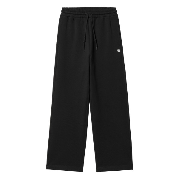 Women's Carhartt WIP Casey Sweat Pants (Black/Silver)