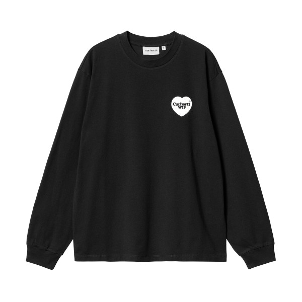Women's Carhartt WIP Heart Bandana Long Sleeve T-Shirt (chain-print track jacket)