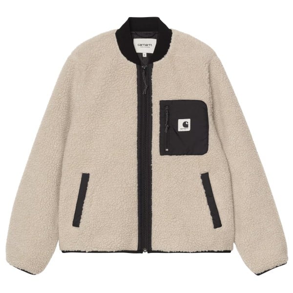 Women's Carhartt WIP Janet Fleece Liner (Fleur De Sel/Black)