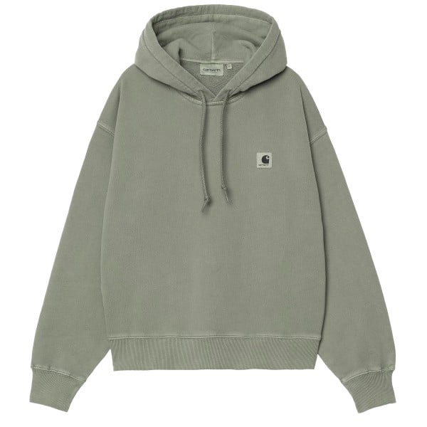 Women's Carhartt WIP Nelson Pullover Hooded Sweatshirt (Park Garment Dyed)