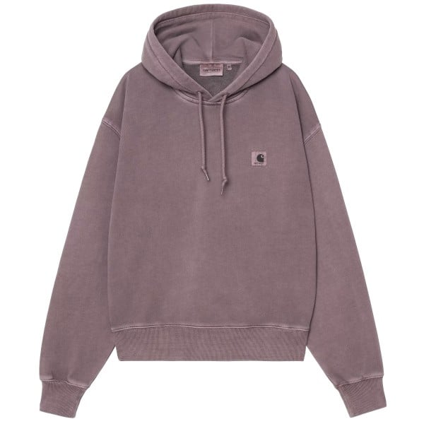 Women's Carhartt WIP Nelson Pullover Hooded Sweatshirt (Phlox Garment Dyed)