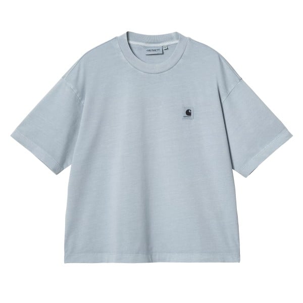 Women's Carhartt WIP Nelson T-Shirt (Dusty Ice Garment Dyed)